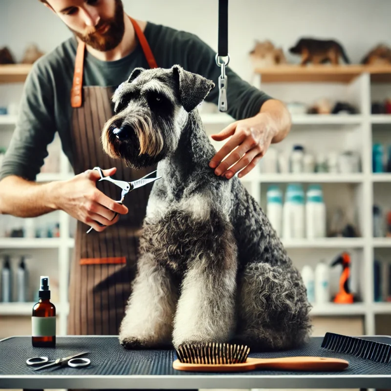 Стрижка Міттельшнауцера Київ