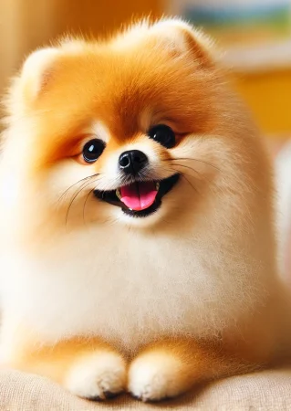 Шпіц відпочиває