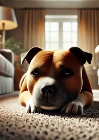 Стрижка Стаффордшир-Тер'єра Київ